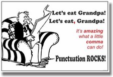 Listing image for NEW LANGUAGE ARTS POSTER - Comma Punctuation - Educational Classroom School