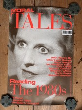 Listing image for Moral Tales: Reading The 1980s - Original Tate Liverpool Poster, 1994, Thatcher