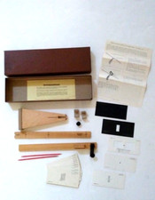 Listing image for 1950s Bernell Aperture Vision Training Kit Esophoria Dilopia Suppression NEW