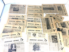 Listing image for Lot Of 21 Boeing News 1952 / '53 Well Kept Boeing History Vintage Memorabilia ✈️