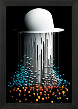 Listing image for Data Visualization V Framed Wall Art Poster Canvas Print Picture