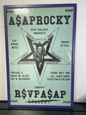 Listing image for ASAP ROCKY 2012 Official Poster RSVP Gallery HOB Chicago Lep Bogus Boys Trill