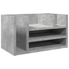 Listing image for Desk Organiser Tray Organiser Office File Organiser Engineered wood vidaXL