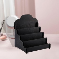 Listing image for Card Display Stand Portable Wood Shelf Poster Organizer for Book