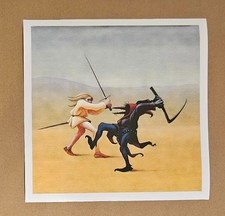 Listing image for The Stand Poster Print Stephen King Book Art Final Battle Armageddon CHOOSE SIZE