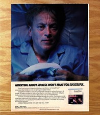 Listing image for Symantec GrandView Project Management - Video Game Print Ads Poster Art 1989