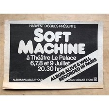 Listing image for SOFT MACHINE ALIVE AND WELL MEMORABILIA original music press advert from 1978