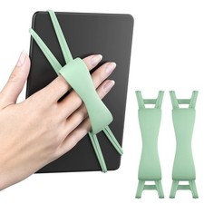 Listing image for 2x Silicone Secure Grip Holder Comfortable Kindle Accessories for Reading in Bed