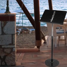 Listing image for Sign Holder Stand Adjustable Floor Standing Poster Sign Stand for Book