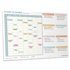 Listing image for A4 Study and Revision Planner Pad for Students – 52 Week Academic Planner