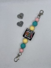 Listing image for Kindle Strap Silicone Beaded Accessory Good Place in My Book Kindle Grip