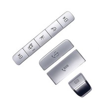 Listing image for Set of 8 Silver Roof Reading Lamp Button Patch for Mercedes For GLB 2020-2026