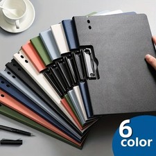 Listing image for A4 Clipboard with Cover Paper Document Folder Organiser for Business School UK
