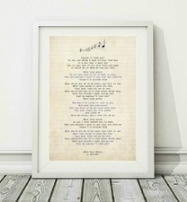 Listing image for Extreme - More Than Words - Song Lyric Art Poster Print - Sizes A4 A3