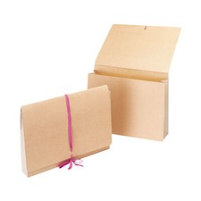 Listing image for Q-Connect Legal Capacity File Organiser Wallet 50mm Capacity (10 Pack) KF01377