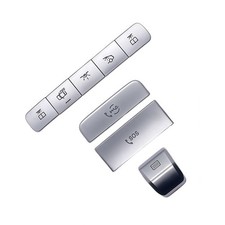 Listing image for 8pcs Silver Interior Roof Reading Lamp Button Patch for Mercedes GLA 2020-2026