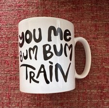 Listing image for You Me Bum Bum Train White Coffee Mug Cup Brand New Theatre Memorabilia