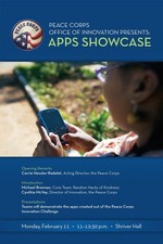 Listing image for Peace Corps Apps Showcase Poster - Innovation Event 📱 - 16x24” - Premium Matte