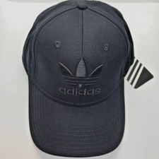 Listing image for Baseball Adidas Cap Black Original Adults Mens Women Adjustable Summer Sale