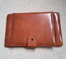 Listing image for English Leather Executive DESK TOP ORGANISER **Vintage VGC**