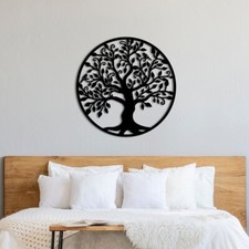 Listing image for Tree of Life with Birds Metal Wall Art Room Decor Home Decor Garden Ornament